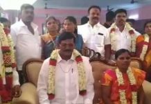 உயிரிழந்த 3 மாதங்கள் கழித்து மகள் திருமணத்தில் பங்கேற்ற தந்தை : மனதை உருக்கும் புகைப்படங்கள்!!