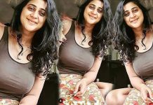 இறுக்கமான டீ ஷர்ட் அணிந்து ஹாட் வீடியோ வெளியிட்ட கனிகா!!