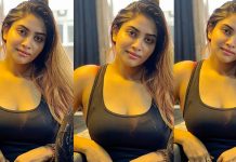 முன்னழகை பளிச்சென காட்டி ஹாட் போஸ் கொடுத்த ஷிவானி.. திணறிப்போன ரசிகர்கள்!!