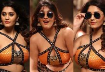 டார் டாராக கிழிந்த பாவாடை… மேலாடையை கழட்டி விட்டு அலற விடும் நடிகை சுரபி!!