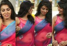 முன்னழகு பளிச்சென தெரிய போஸ் கொடுத்த வந்தனா!!