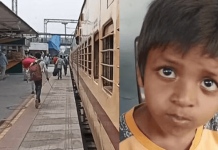 தாய் இறந்தது தெரியாமல் தாயின் மீது படுத்திருந்த பச்சிளம் குழந்தை : இரயில் நிலையத்தில் சோகம்!!