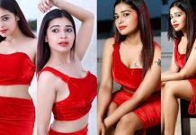 திருமண கோலத்தில் முன்னழகை எடுப்பா காட்டி தர்ஷா குப்தா வெளியிட்ட ஹாட் புகைப்படங்கள்!!