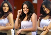 டைட்டான உடையில் முன்னழகு எடுப்பாக தெரிய இம்சை பண்ணும் இஷா ரெப்பா!!
