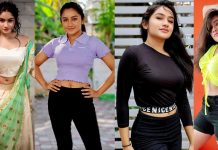 இந்த வயசுல இது தேவையா… கவர்ச்சி உடையில் இளசுகளை திணற விடும் ரவீனா தாஹா!!