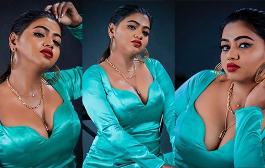 ஆளையே மயக்கும் அளவுக்கு கவர்ச்சி போஸ் கொடுத்து வீடியோவை பதிவிட்ட ஷாலுஷம்மு!!