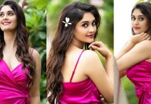 முன்னழகை பளிச்சென காட்டி இளசுகளை பதற வைத்த சுரபி!!