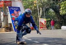 கன்னியாகுமரி முதல் காஷ்மீர் வரை ஸ்கேட்டிங் போர்டில் சாகச பயணம் : இலக்கை அடையும் தருணத்தில் நேர்ந்த துயரம்!!