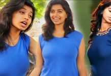 முன்னழகில் முக்கால் வாசி தெரிய திரை மறைவில் கிறங்கடிக்கும் எருமசாணி ஹரிஜா!!