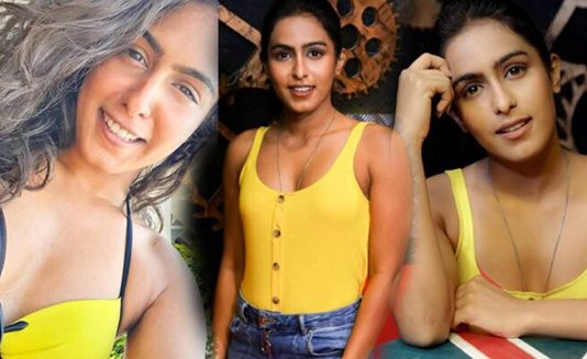 நீச்சல் குளத்தில் இடுப்பழகை காட்டி சூட்டை கிளப்பிய சம்யுதா ஹெக்டே போட்டோஸ்!!