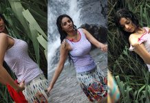 கவர்ச்சி புகைப்படங்களை வெளியிட்டு விருந்து படைக்கும் சனம் ஷெட்டி!!