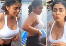 மாடர்ன் உடையில் உடலழகை காட்டியபடி செம சூடான போஸ் கொடுத்த ஸ்ரேயா!!