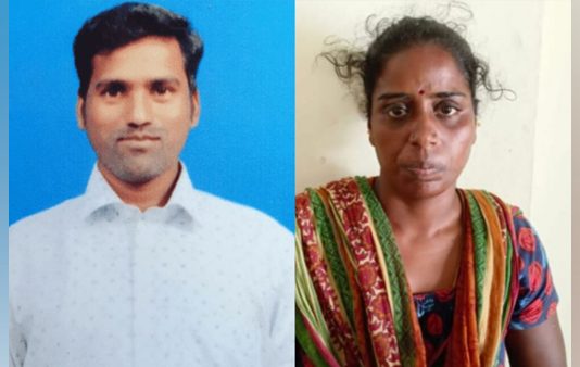 கள்ளக்காதலை கண்டித்தும் கேட்காத கணவன் : ஆத்திரமடைந்த மனைவியின் வெறிச்செயல்!!