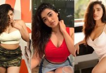 முன்னழகை கும்முன்னு காட்டி ரசிகர்களை குஷிப்படுத்திய கெட்டிகா சர்மா!!