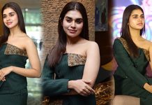 பளிச் அழகில் சொக்க வைக்கும் கோப்ரா பட நடிகை… மீனாட்சி கோவிந்தராஜன்!!