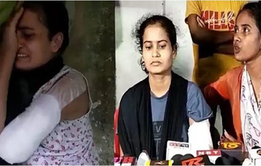 ஊசி போட்டதும் நீல நிறமாக.. கருப்பு நிறமாக மாறிய கை : காது சிகிச்சைக்கு போய் கையை இழந்த இளம்பெண்!!