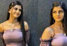 முன்னழகு எடுப்பாக தெரிய கவர்ச்சி போஸ் கொடுத்து ரசிகர்களை சூடேற்றிய கேப்ரியல்லா!!