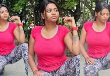 கட்டழகு மொத்தத்தையும் காட்டி ஆண் நண்பருடன் ஆட்டம் போட்ட ஷாலு ஷம்மு!!