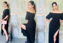 மார்க்கெட்டை ஏத்த இப்படியா Dress பண்ணுவீங்க : படு கிளாமரில் லாஸ்லியா!!