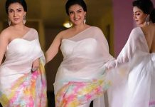 முன்னழக அப்பட்டமா காட்டி ரசிகர்களை திணறடித்த ஹனி ரோஸ் ஹாட் போட்டோஸ்!!