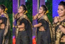 படுத்த படி டாப் ஆங்கிள் போஸ்.. இளசுகளை திணற வைத்த திவ்யதர்ஷினி!!