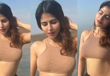 முடியலடா சாமீ… முண்டா பனியன்ல முன்னழக தூக்கலாக காட்டி போஸ் கொடுத்த ஐஸ்வர்யா மேனன்!!