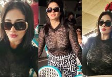 இந்த வயசுல கூட இந்த ஆண்டி தொல்லை தாங்க முடியல… முன்னழக காட்டி சூடேற்றிய கிரண்!!