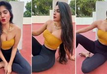 முன்னழகை காட்டி இளசுகளின் கவனத்தை சுண்டி இழுத்த திவ்யா பாரதி!!