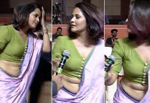 இது ஜன்னல் வச்ச ஜாக்கெட் இல்ல.. கதவு வச்ச ஜாக்கெட்… அனசுயா பரத்வாஜ் லேட்டஸ்ட் ஹாட் பிக்ஸ்!!