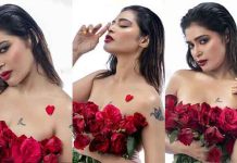 உடம்பில் ஒட்டுத்துணி இல்லாமல் காதலர் தின வாழ்த்து… இளசுகளை கதறவிட்ட தர்ஷா குப்தா!!