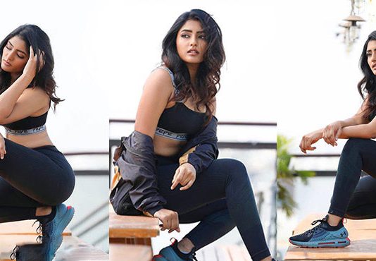 என்னா ஷேப்பு… முன்னழகை எடுப்பா காட்டி ஹாட் போஸ் கொடுத்த ஈஷா ரெப்பா!!