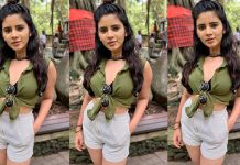 ஹாட் புகைப்படங்களை வெளியிட்டு சவுந்தர்யா நஞ்சுன்டன் வெளியிட்ட ஹாட் போட்டோஸ்!!