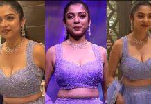 பிதுங்கும் தொப்பை செம்ம ஹாட்… தூக்கத்தை கெடுத்த வர்ஷா பொல்லம்மா!!