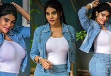 ஐயோ பார்த்துக்கிட்டே இருக்கலாம் போல இருக்கே… நிவிஷா ஹாட் போட்டோஸ்!!