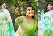 செதுக்கி வச்ச சிலை போன்ற உடம்ப சிக்குன்னு காட்டி இளசுகளை சுண்டி இழுக்கும் நிவிஷா!!