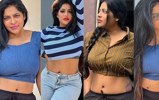 சட்டையை கிழிச்சி பக்காவா காட்டும் ரேஷ்மா.. ஜொள்ளுவிடும் ரசிகர்கள்!!