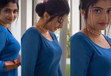 முன்னழகை எடுப்பா காட்டி ஹாட் போஸ் கொடுத்த VJ அர்ச்சனா!!