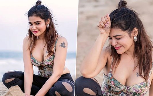 உடம்ப காட்டி ரசிகர்களை திக்குமுக்காட செய்த தர்ஷா குப்தா ஹாட் போட்டோஸ்!!