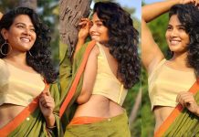 சேலையில் கூலாக போஸ் கொடுத்த திவ்யா துரைசாமியின் ஹாட் போட்டோஸ்!!