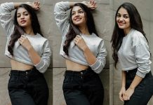 முன்னழகை காட்டி ரசிகர்களின் இதய துடிப்பை எகிற வைத்த இவானா!!