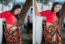 இடுப்பழகை காட்டி ரசிகர்களை வாட்டி வதைத்த காவ்யா அறிவுமணி லேட்டஸ்ட் கிளிக்ஸ்!!