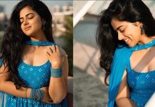 முன்டா பனியனில் சிக்குன்னு அந்த அழகை காட்டும் சித்தி இத்னானி .. வாயை பிளந்த ரசிகர்கள்!!