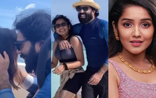 அனிகாவின் காதலரா இது? வயது தராதரமின்றி அட்டூழியம் செய்யுறியேமா!!