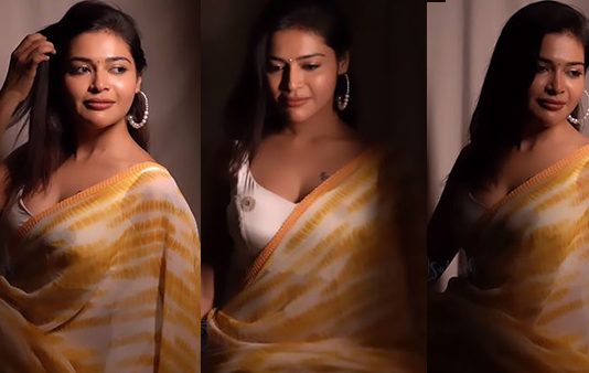 இப்படி ஒரு போஸ எதிர்பாக்கல.. தர்ஷா குப்தாவின் செம சூடான புகைப்படங்கள்!!