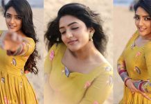 ப்பா செமயா இருக்கு.. முன்னழகு எடுப்பாக தெரிய போஸ் கொடுத்த ஈஷா ரெப்பா!!