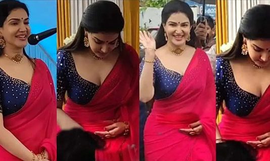 உடலோடு ஒட்டிய டைட்டான உடையில் கும்முனு போஸ் கொடுத்து மூச்சு முட்ட வைத்த ஹனிரோஸ்!!