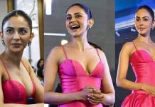 கண்ட இடத்த காட்டி செம சூடான போஸ் கொடுத்த ரகுல் ப்ரீத் சிங்கின் லேட்டஸ்ட் கிளிக்ஸ்!!
