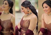 புடவையில் கட்டழகை காட்டி புகைப்படங்களை வெளியிட்டு ரசிகர்களை சூடேற்றிய சிருஷ்டி டாங்கே!!