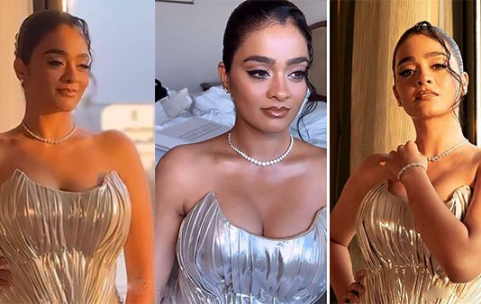 பட வாய்ப்புக்காக கவர்ச்சியில் இறங்கிய விஜய் சேதுபதி பட நடிகை!!