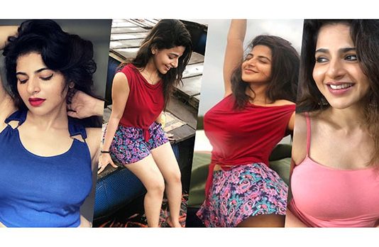 குட்டி டிரவுசரில் வாளிப்பான தொடையழகை காட்டி சூடான போஸ் கொடுத்த ஐஸ்வர்யா மேனன்!!